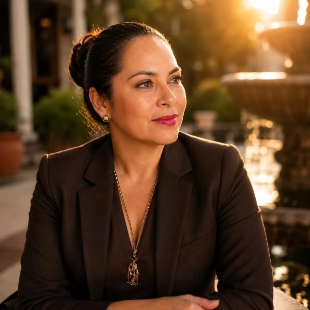 Fotografía profesional de la Mtra. Yazmín Elizabeth Campos Pérez — Abogada en Querétaro